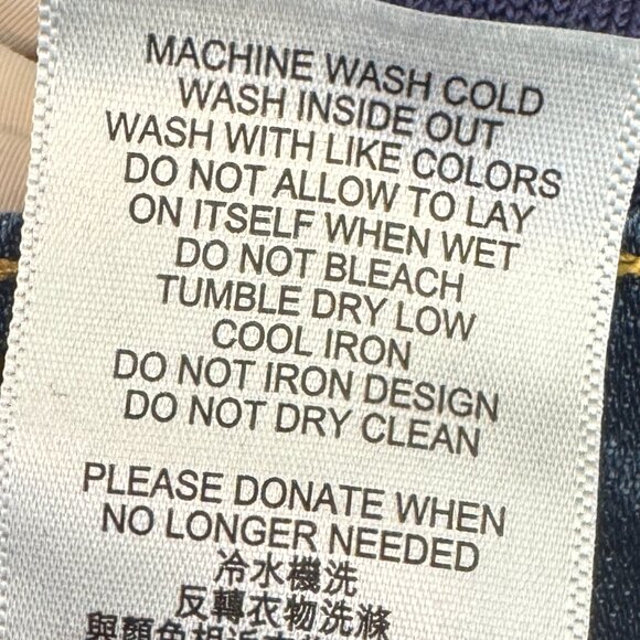 Levi's 510 Skinny Jeans Girl's Size 12R - Picture 9 of 9